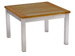 Barlow Tyrie Equinox - 60cm Square Coffee Table