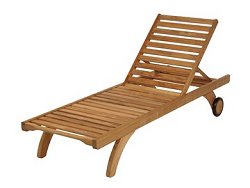 Barlow Tyrie Capri - Standard Teak Lounger