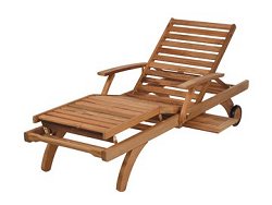 Barlow Tyrie Capri - Ultra Teak Lounger