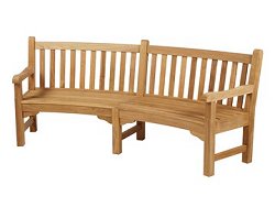Barlow Tyrie Glenham - 285cm Radius Teak Seat