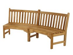 Barlow Tyrie Glenham - 285cm Radius Teak Seat Centre