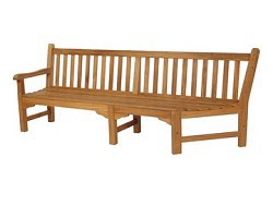 Barlow Tyrie Glenham - 240cm Teak Cornerseat Left