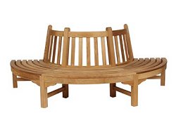 Barlow Tyrie Glenham - Semi Circle Teak Tree Seat
