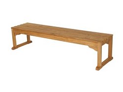 Barlow Tyrie Wimbledon - 180cm Teak Backless Bench