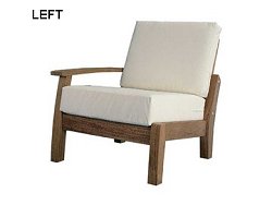 Barlow Tyrie Haven - Teak Seat Left Module