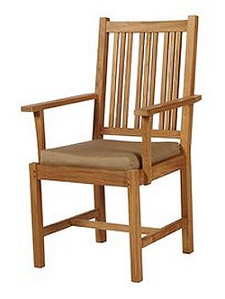Barlow Tyrie Mission - Teak Carver Chair Interior
