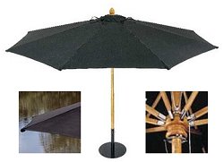 Barlow Tyrie Parasols - Sorrento 4m Parasol Circular