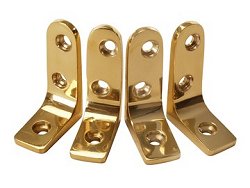 Barlow Tyrie Accessories - Polished Brass Security Fasteners