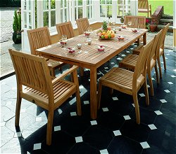 Barlow Tyrie Furniture Sets - Large Windsor Dining Set