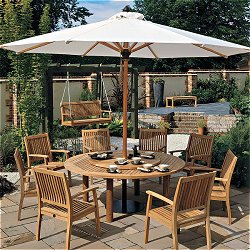 Barlow Tyrie Furniture Sets - Large Drummond Dining Set