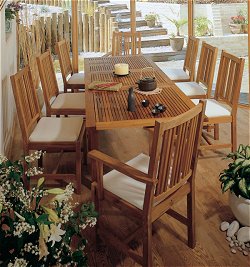 Barlow Tyrie Furniture Sets - The Mission Interior Dining Set