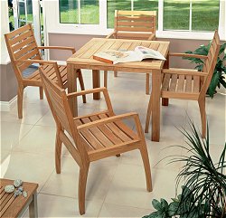 Barlow Tyrie Furniture Sets - Horizon 4 Dining Set