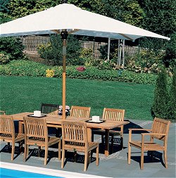 Barlow Tyrie Furniture Sets - Monaco 8 Seater Dining Set