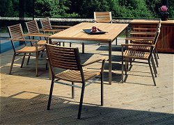 Barlow Tyrie Furniture Sets - Equinox 8 Seater Teak Suite