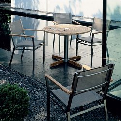 Barlow Tyrie Furniture Sets - Equinox 4 Seater Round Set