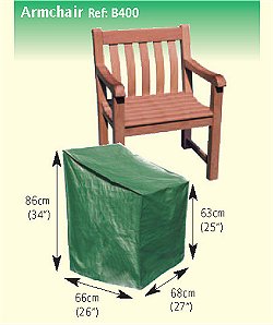 Bosmere Garden Furniture Covers Protector Range - Armchair Cover