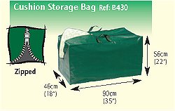 Bosmere Garden Furniture Covers Protector Range - Cushion Storage Bag