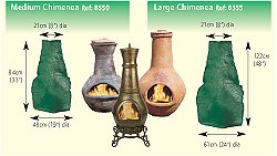 Bosmere BBQ and Heater Protector Range - Chimenea Protector
