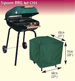Bosmere BBQ and Heater Cover Up Range - Square BBQ Cover Up