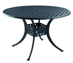 Cast Aluminium Range - Lattice 122cm Round Table
