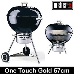 Weber Charcoal Barbecue Kettle 57cm (22.5 inch) - One Touch Gold