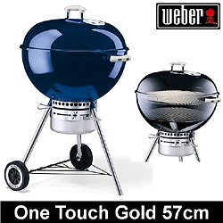 Weber Charcoal Barbecue Kettle 57cm (22.5 inch) - One Touch Gold