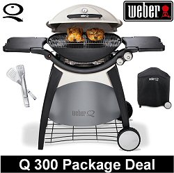 Weber Q 300 - Gas Barbecue Package Deal
