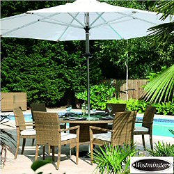 Westminster - Barcelona 6 Seater Woven Dining Set