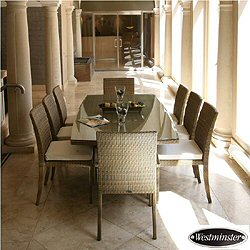 Westminster - Barcelona 8 Seater Woven Dining Set