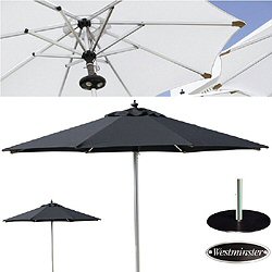 Westminster - Gemini Parasols with Stainless Steel Pole