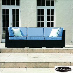 Westminster - Madrid 3 Seater Deep Seating Woven Set