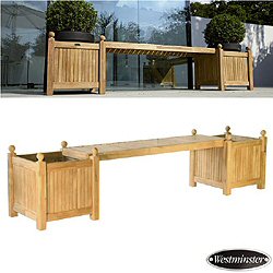 Westminster Teak - Planter Bench