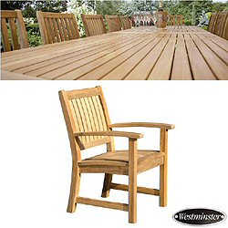 Westminster Teak - Wave Armchair