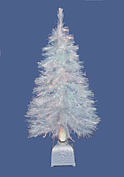 Fibre Optic Trees - 1.2m Indoor Fibre Optic White Transparent Trees