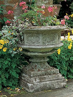 Urns and Vases - Gothic Urn and Base