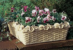 Bowls Baskets and Boxes - Flowered Basket