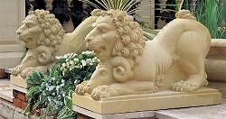 Statuary - Large XVIII Century Lion