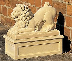 Statuary - XVIII Century Lion (as ornament)