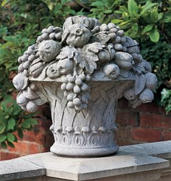 Finials - Large Basket of Fruit