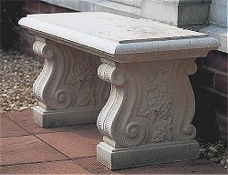 Seats and Tables - Scroll Bench Seats