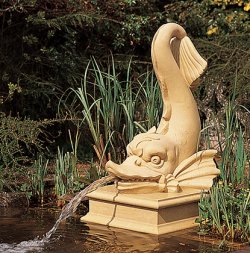 Fountains - Large Dolphin Fountain
