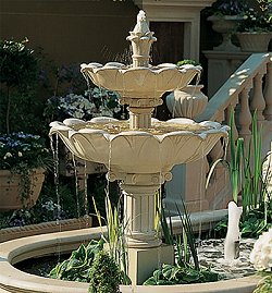 Fountains - Double Lotus Fountain