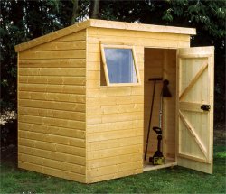 Deluxe - Halls Pent Roof Shed