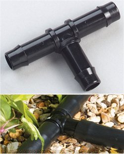 Automatic Watering Pipeline - 13mm T Connector