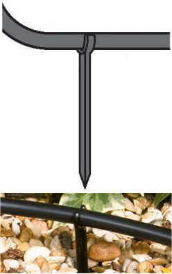 Automatic Watering Pipeline - 4mm Hose Stake
