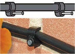 Automatic Watering Pipeline - 4mm Hose Wall Clip