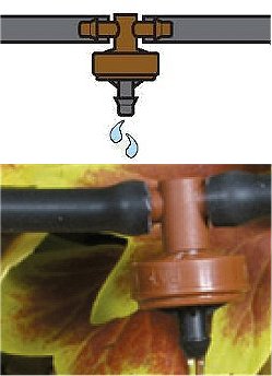 Automatic Watering Drippers - 4 lph In-line Pressure Compensating Dripper