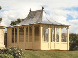 HSP Classic Garden Buildings - The Airlie Pavilion . Insulated with hardwood floor.