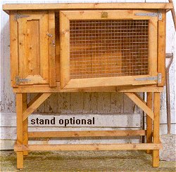 Hutches - Four Foot Proper Rabit Hutch