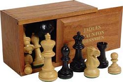 Boxed Chess Pieces - Staunton 2.5inch King Set
